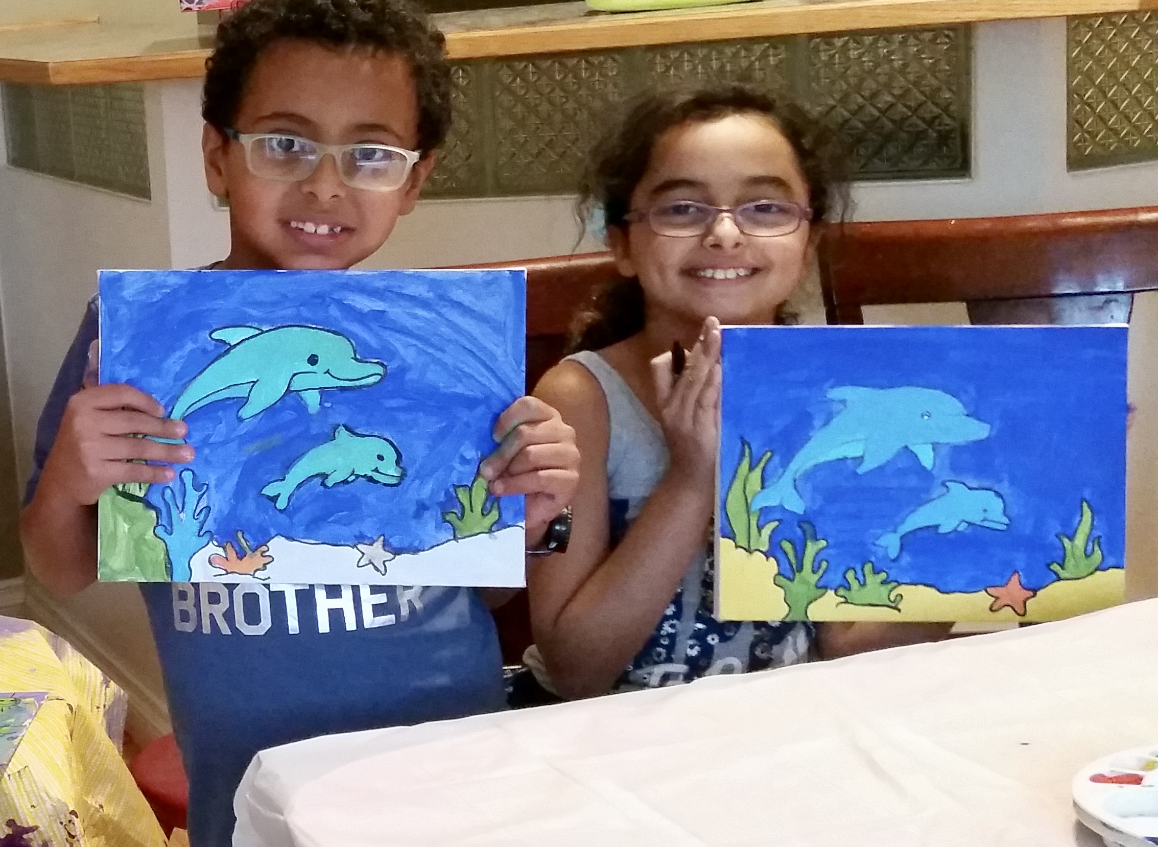 Student artwork — Little VanGogh Art Academy