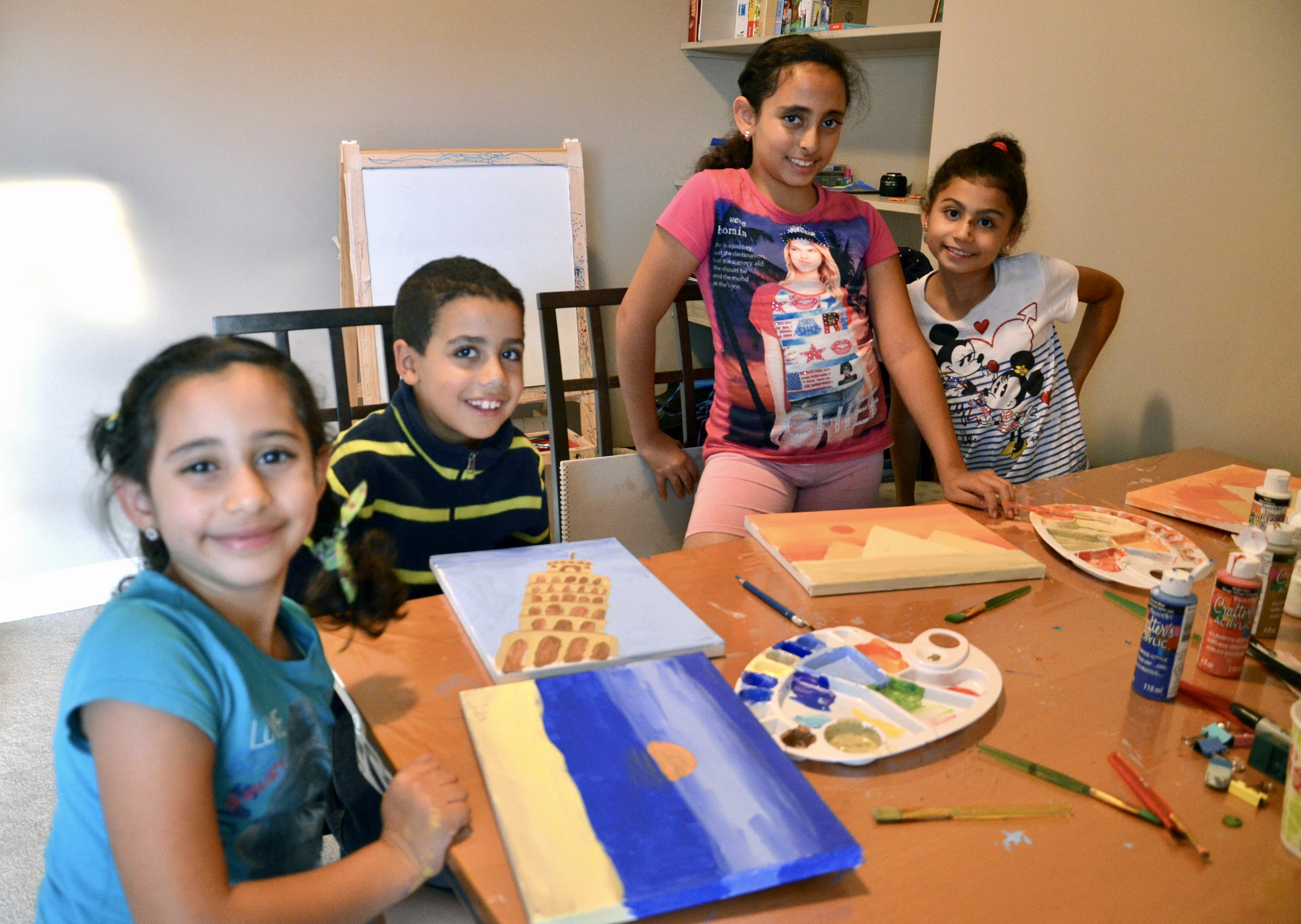 Student artwork — Little VanGogh Art Academy