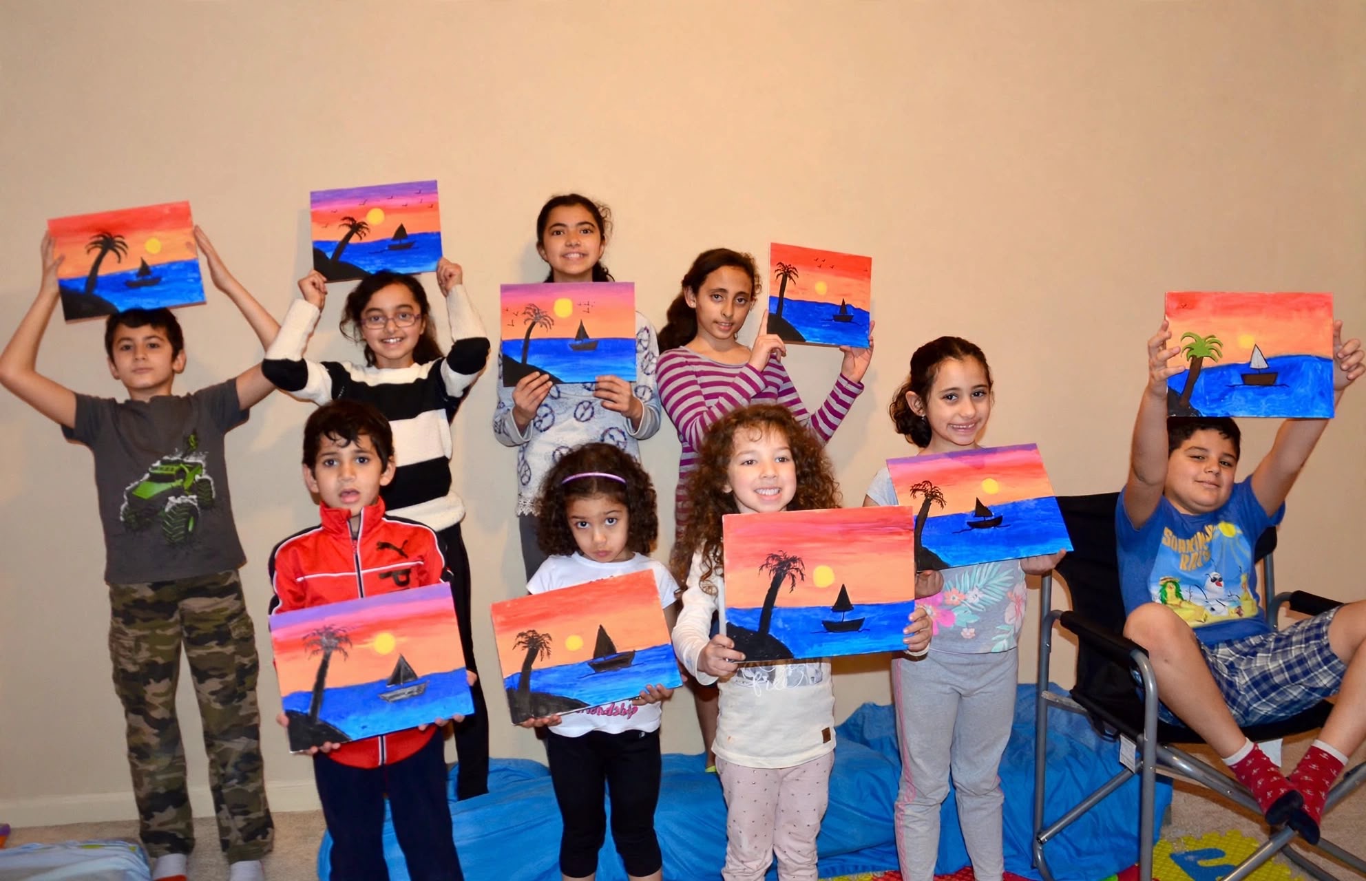 Student artwork — Little VanGogh Art Academy